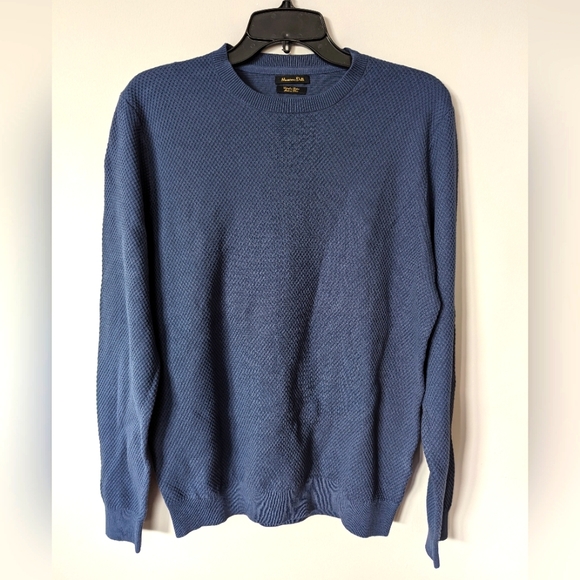 Massimo Dutti Extra Fine cotton sweater - Picture 1 of 3